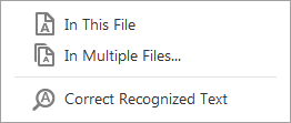 Drop down menu from Recognize Text. Select Multiple files option